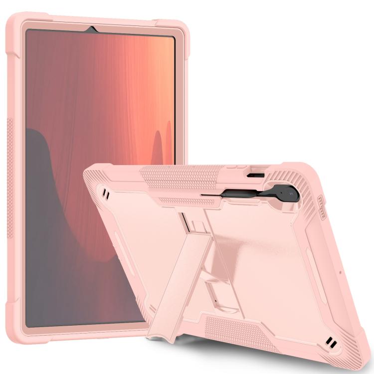 Shockproof Silicone Hybrid PC Tablet Case with Holder, For Samsung Galaxy Tab S10 FE+