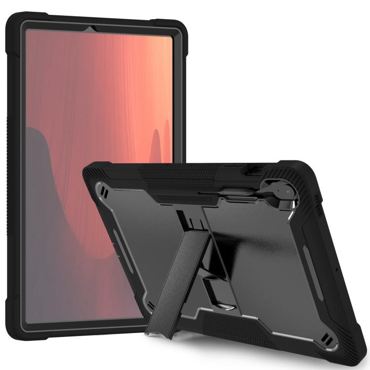Shockproof Silicone Hybrid PC Tablet Case with Holder, For Samsung Galaxy Tab S10 FE+