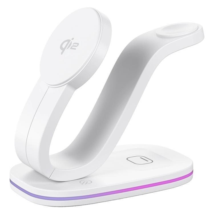 3 in 1 Phone / Earphone / Watch Universal Wireless Charger, 3 in 1 Universal(Black)��������������...