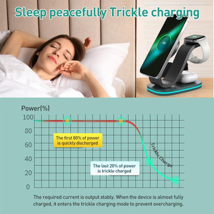 3 in 1 Phone / Earphone / Watch Universal Wireless Charger, 3 in 1 Universal(Black)��������������...