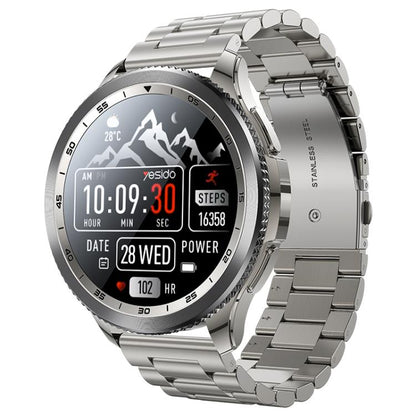 Yesido IO34 1.43 inch AMOLED Screen Metal Smart Watch Support BT Call