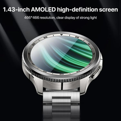 Yesido IO34 1.43 inch AMOLED Screen Metal Smart Watch Support BT Call