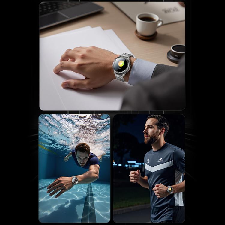 Yesido IO34 1.43 inch AMOLED Screen Metal Smart Watch Support BT Call