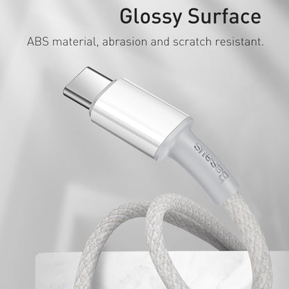 Baseus 20W Type-C / USB-C to 8 Pin PD High-density Braided Fast Charging Data Cable, Length: 2m��...