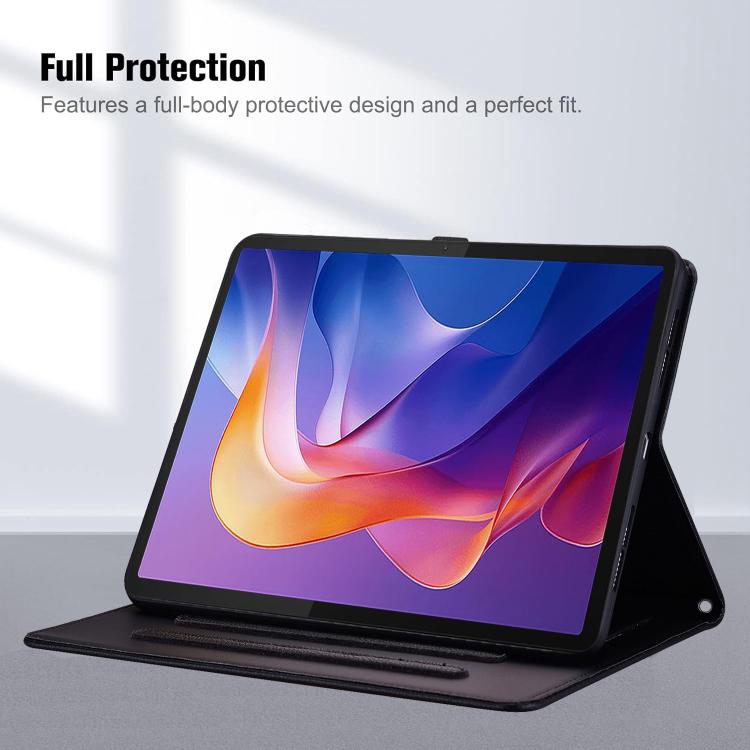 Cat Skin-feel Litchi Leather Tablet Case