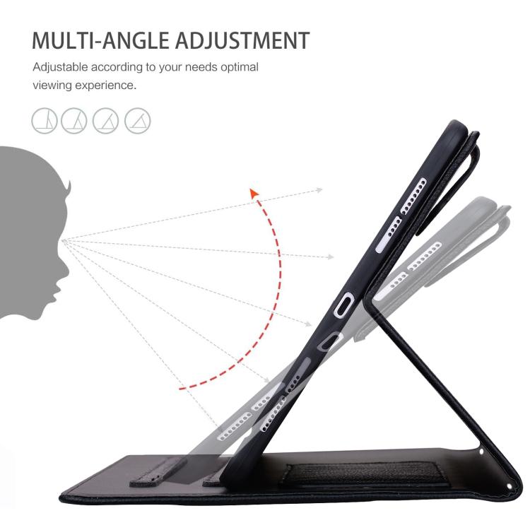 Cat Skin-feel Litchi Leather Tablet Case