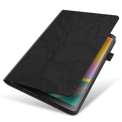 Life Tree Series Horizontal Flip Leather Case with Holder & Card Slots & Pen Slot