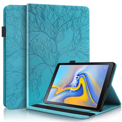 Life Tree Series Horizontal Flip Leather Case with Holder & Card Slots & Pen Slot