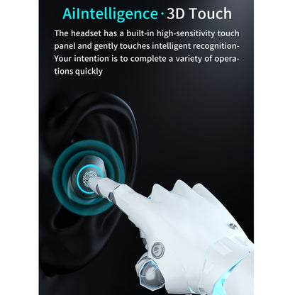 M17 Bluetooth 5.1 LED Display Screen Touch Waterproof Wireless Bluetooth Earphone with Charging B...