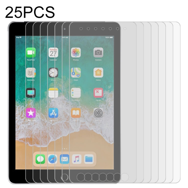 25 PCS Full Screen HD PET Screen Protector, For iPad 9.7 (2018) & (2017), For iPad mini 3 / 2 / 1...
