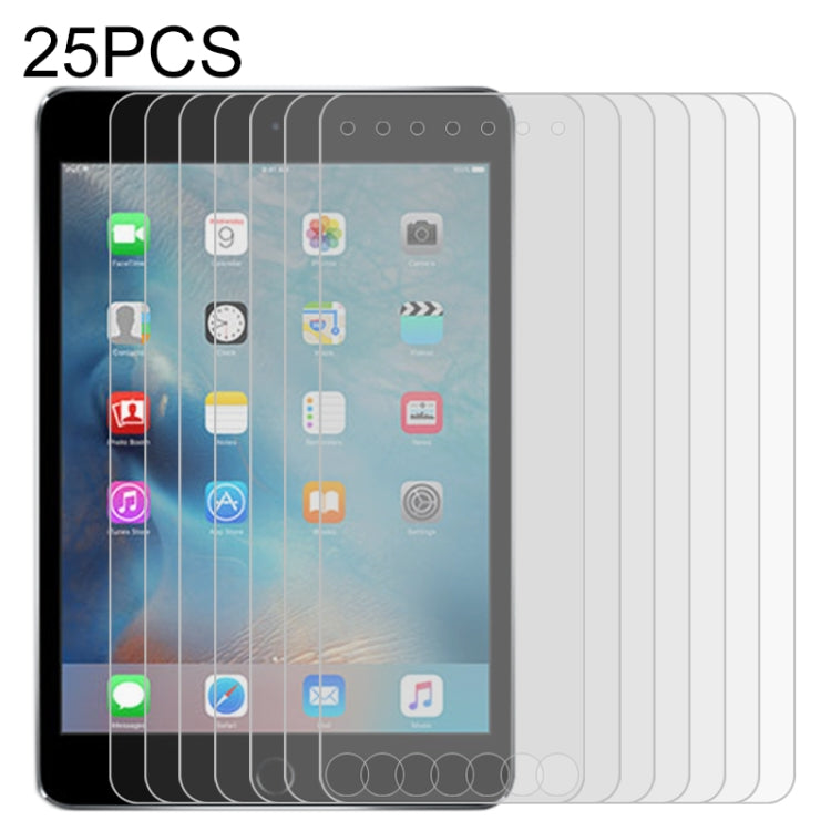 25 PCS Full Screen HD PET Screen Protector, For iPad 9.7 (2018) & (2017), For iPad mini 3 / 2 / 1...