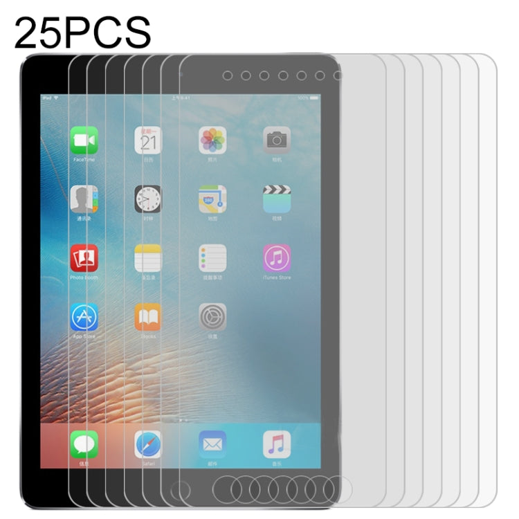 25 PCS Full Screen HD PET Screen Protector, For iPad 9.7 (2018) & (2017), For iPad mini 3 / 2 / 1...