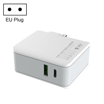 LDNIO A4403C 30W PD + Auto-id Foldable Fast Travel Charger with 1m 8 Pin Cable, AU Plug����������...