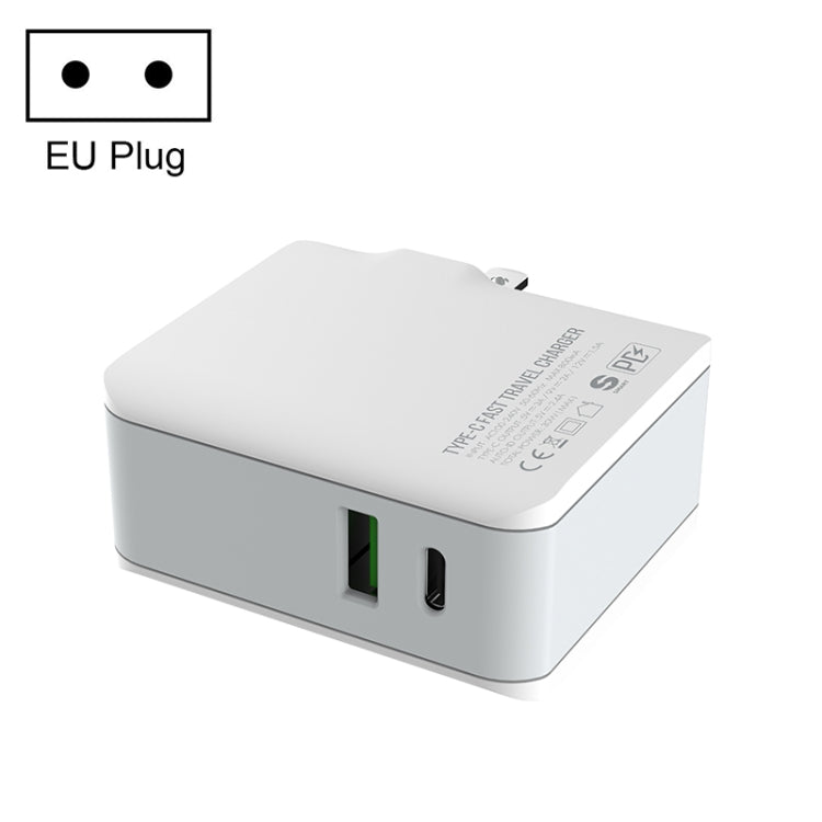 LDNIO A4403C 30W PD + Auto-id Foldable Fast Travel Charger with 1m 8 Pin Cable, AU Plug����������...
