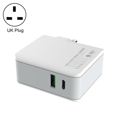 LDNIO A4403C 30W PD + Auto-id Foldable Fast Travel Charger with 1m 8 Pin Cable, AU Plug����������...