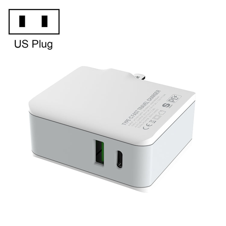 LDNIO A4403C 30W PD + Auto-id Foldable Fast Travel Charger with 1m 8 Pin Cable, AU Plug����������...