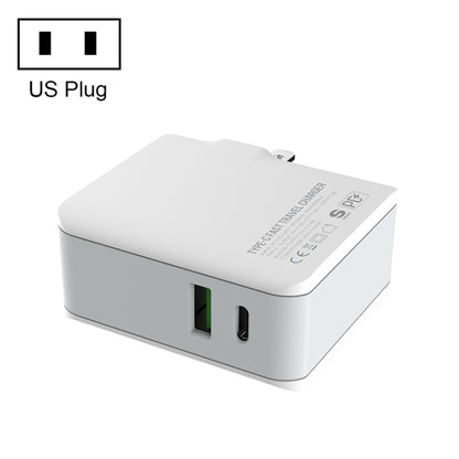 LDNIO A4403C 30W PD + Auto-id Foldable Fast Travel Charger with 1m 8 Pin Cable, AU Plug����������...