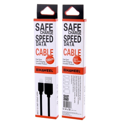 HAWEEL 1m High Speed 35 Cores 8 Pin to USB Sync Charging Cable for iPhone, iPad