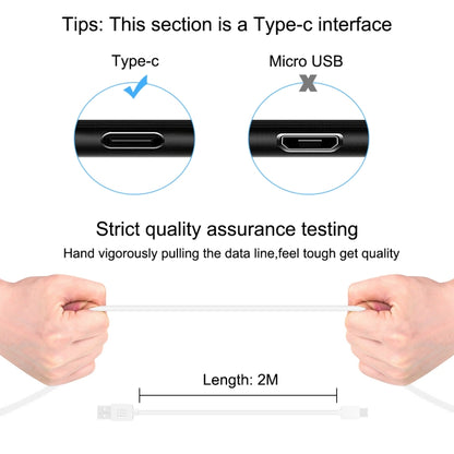 HAWEEL 2m USB-C / Type-C to USB 2.0 Data & Charging Cable
