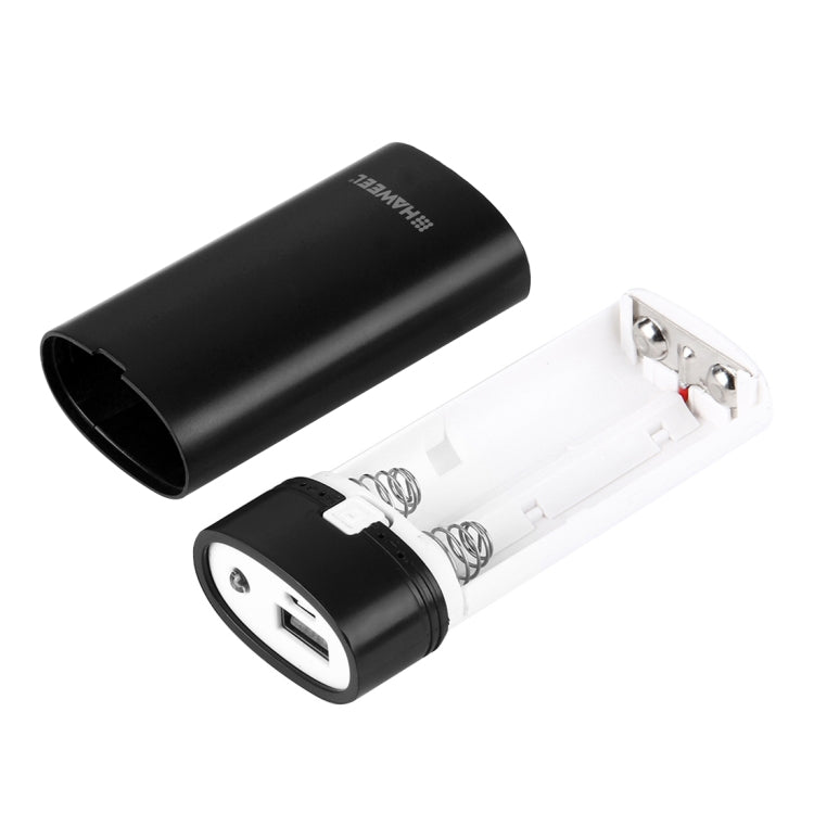 HAWEEL DIY 2x 18650 Battery (Not Included) 5600mAh Power Bank Shell Box with USB Output & Indicat...