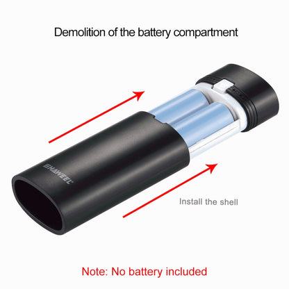 HAWEEL DIY 2x 18650 Battery (Not Included) 5600mAh Power Bank Shell Box with USB Output & Indicat...
