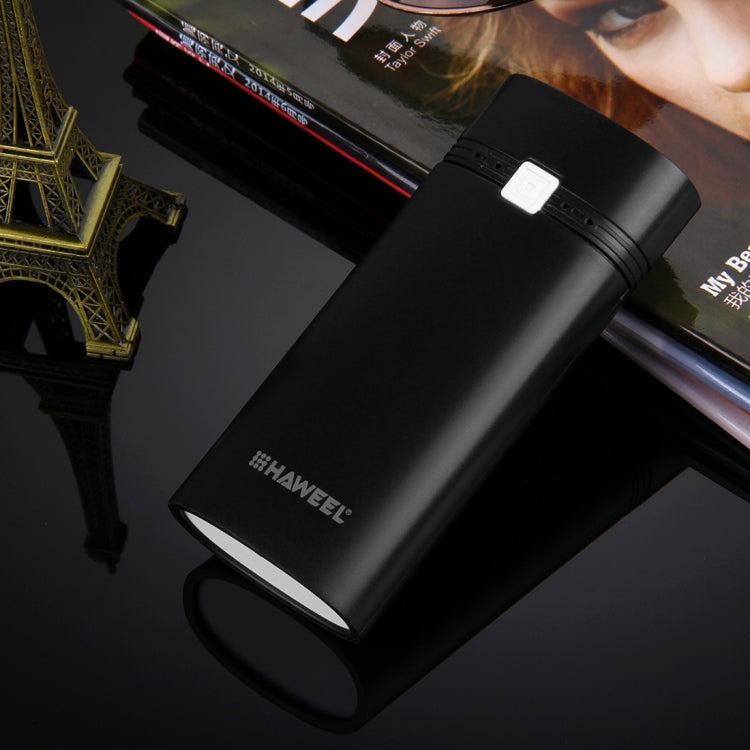 HAWEEL DIY 2x 18650 Battery (Not Included) 5600mAh Power Bank Shell Box with USB Output & Indicat...