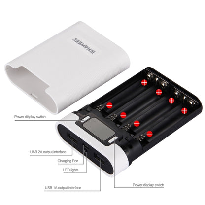 HAWEEL DIY 4 x 18650 Battery (Not Included) Shell Box