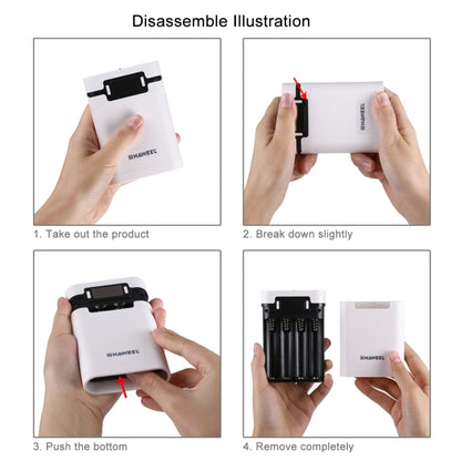 HAWEEL DIY 4 x 18650 Battery (Not Included) Shell Box