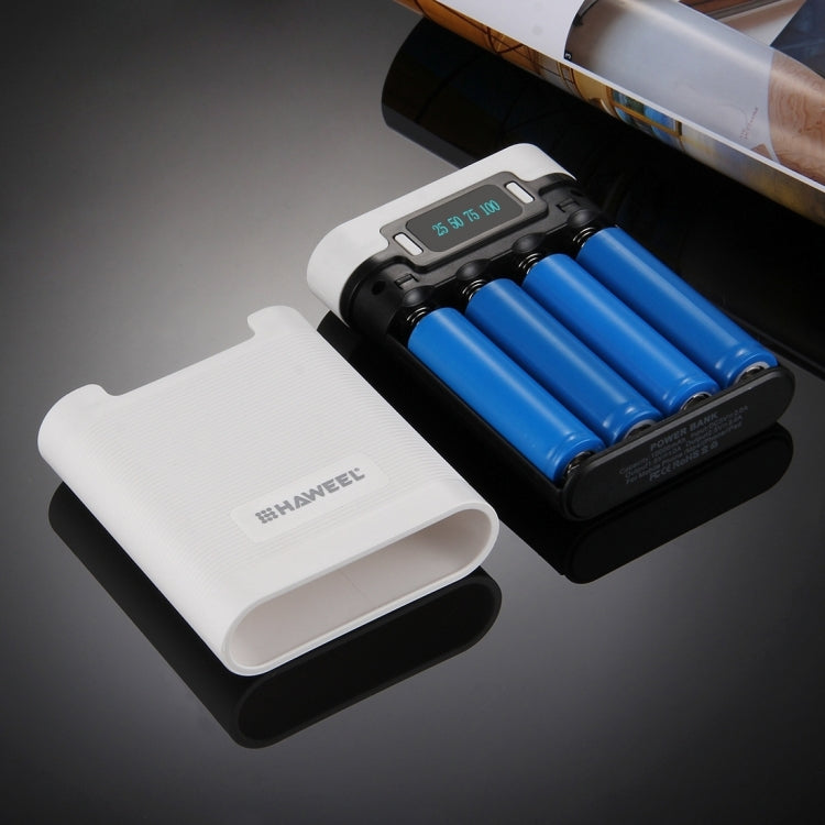 HAWEEL DIY 4 x 18650 Battery (Not Included) Shell Box