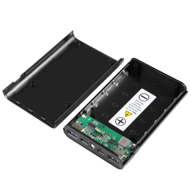 HAWEEL DIY 4x 18650 Battery Dual-way QC Charger