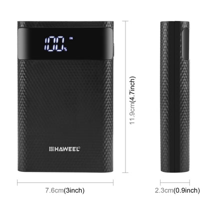 HAWEEL DIY 4x 18650 Battery Dual-way QC Charger