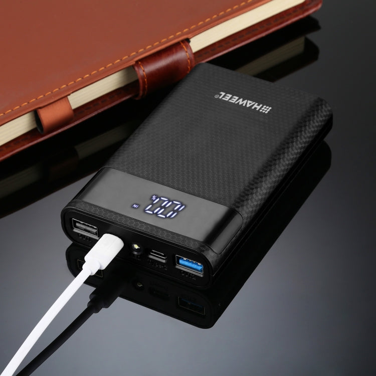 HAWEEL DIY 4x 18650 Battery Dual-way QC Charger
