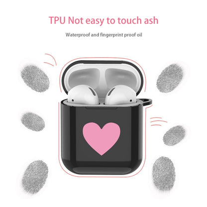 Heart Pattern Apple Wireless Earphones Charging Box Dust-proof Shockproof Outdoor Protective Case...