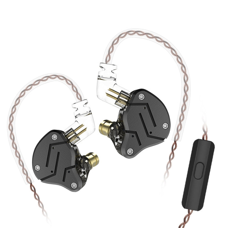 KZ ZSN Quad-core Wired Control Earphone with Microphone