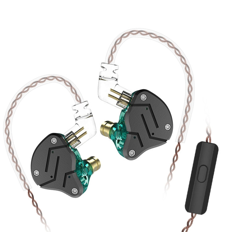 KZ ZSN Quad-core Wired Control Earphone with Microphone