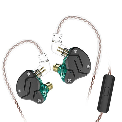 KZ ZSN Quad-core Wired Control Earphone with Microphone