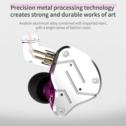 KZ ZSN Quad-core Wired Control Earphone without Microphone