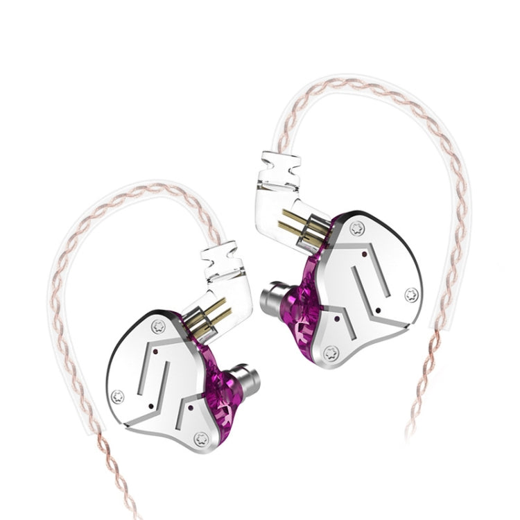 KZ ZSN Quad-core Wired Control Earphone without Microphone