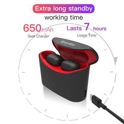 Bluedio TWS T-elf Bluetooth Version 5.0 In-Ear Bluetooth Headset with Headphone Charging Cabin���...