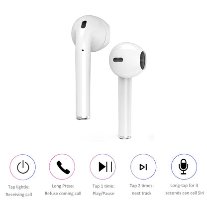 i9 Touch Wireless TWS Sport Bilateral Stereo Bluetooth 5.0 Headset with Charging Box, Touch Versi...