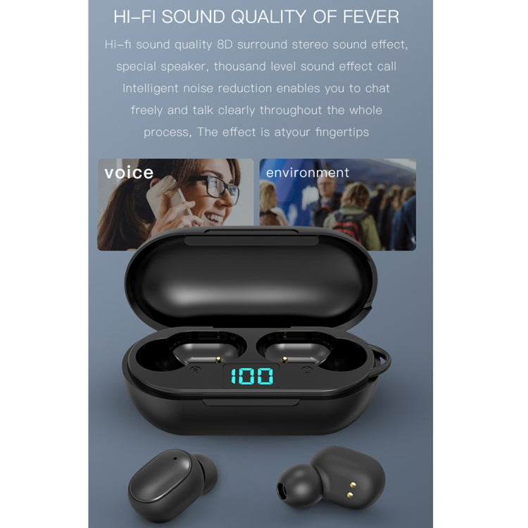 H6 TWS Digital Display Bluetooth Earphone