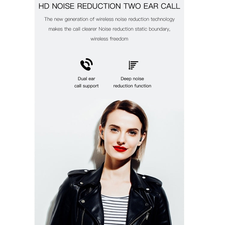 H6 TWS Digital Display Bluetooth Earphone