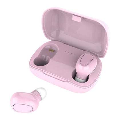 L-21 9D Sound Effects Bluetooth 5.0 Touch Wireless Bluetooth Earphone with Charging Box, Support ...