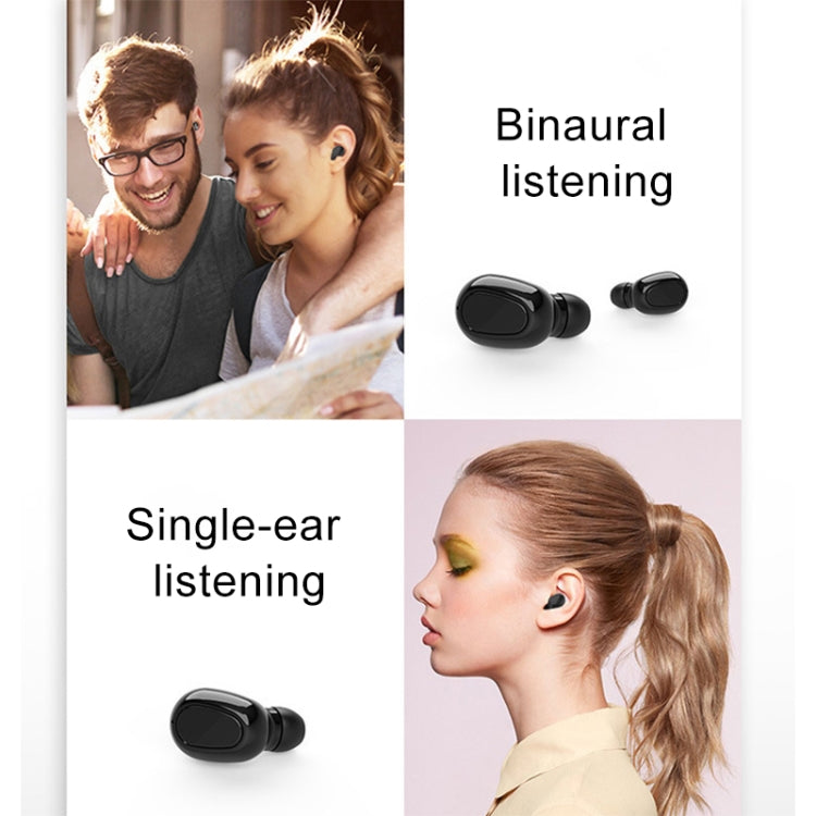 L-21 9D Sound Effects Bluetooth 5.0 Touch Wireless Bluetooth Earphone with Charging Box, Support ...