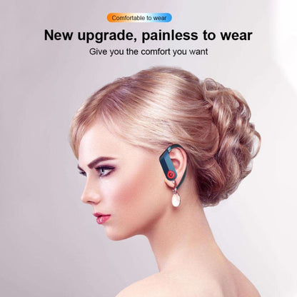 Q83 Wireless Ear-mounted Sports Bluetooth Earphone with Charging Box, Supports Three-screen LED P...