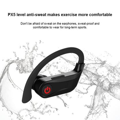 Q83 Wireless Ear-mounted Sports Bluetooth Earphone with Charging Box, Supports Three-screen LED P...