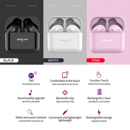 T3 TWS Wireless Bluetooth Earphone with Charging Box