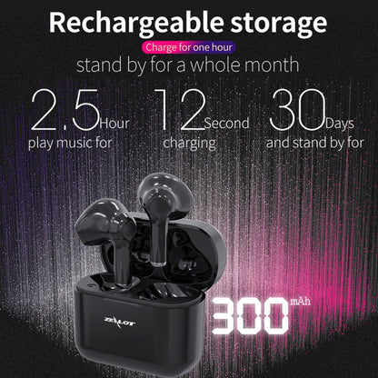 T3 TWS Wireless Bluetooth Earphone with Charging Box