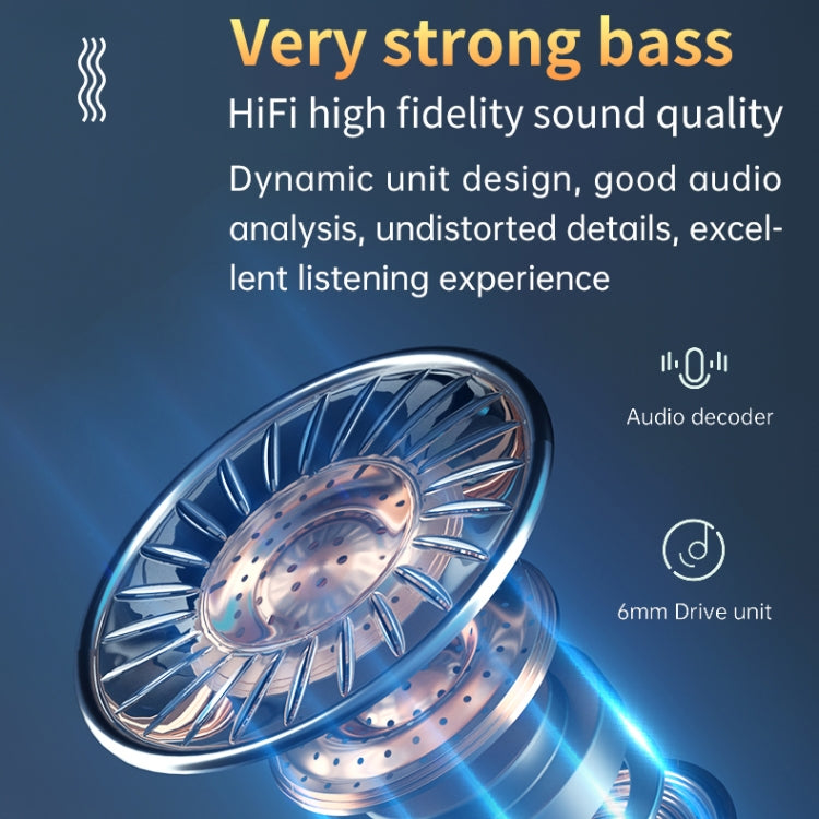 M9 Bluetooth 5.1 TWS Mirror Digital Display Wireless Bluetooth Earphone with Charging Box Flashli...