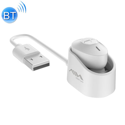 AIN MK-X18S USB Car Single Wireless Bluetooth Earphone with Charging Box, Support HD Call & Siri ...